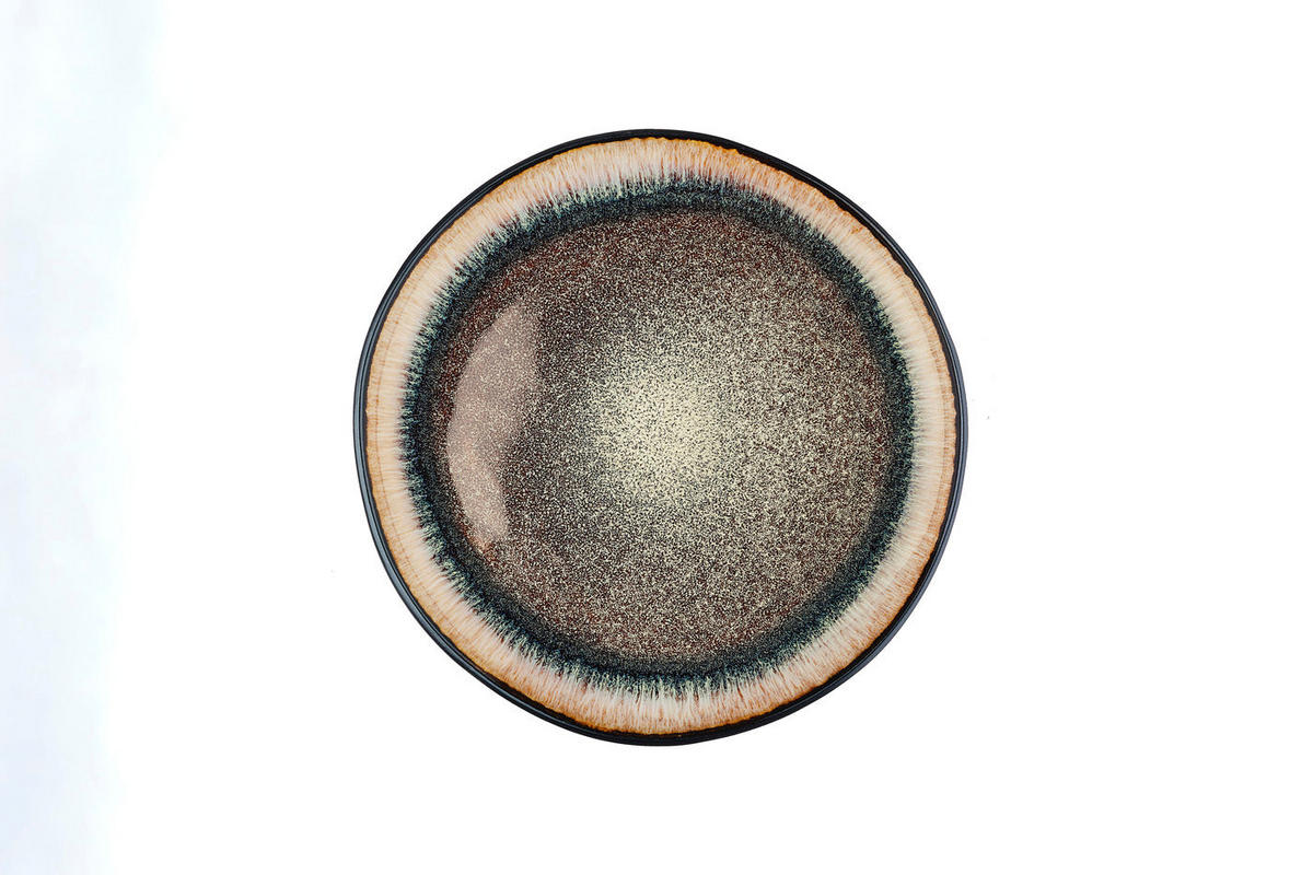 TELLER Iris Ø21,5cm - 6er-Set - Wildbraun - Braun, Keramik (21.5cm) - Björn