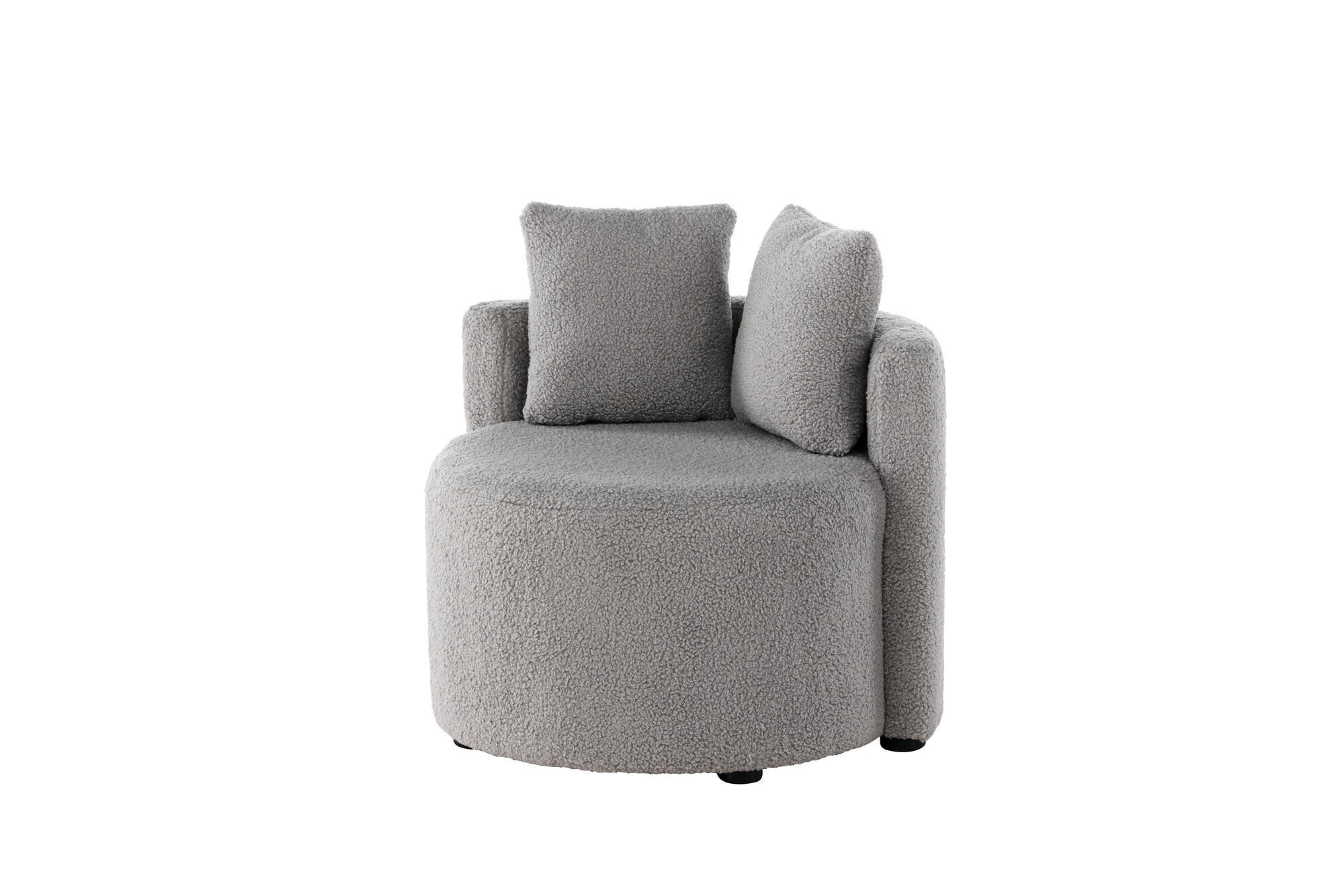 KINDERSESSEL KELSO Grau 59x56x45 cm - Grau, Textil (59/45/56cm) - FURNLUX