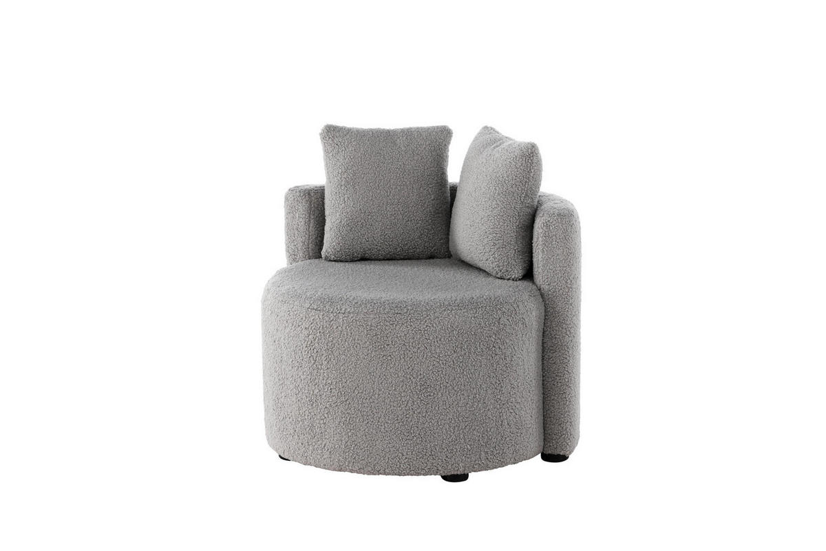 KINDERSESSEL KELSO Grau 59x56x45 cm - Grau, Textil (59/45/56cm) - FURNLUX