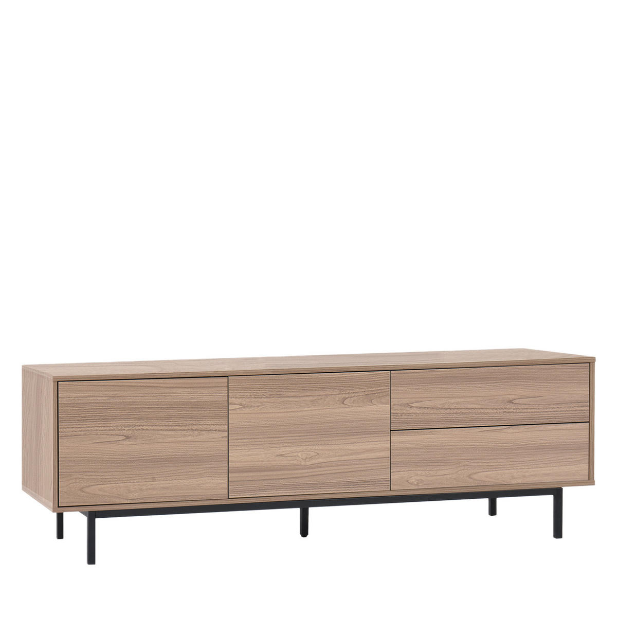 TV-ELEMENT Elton Natürlich 160 cm x 50 cm - Naturfarben, Holzwerkstoff (160/50/40cm) - Klast Home