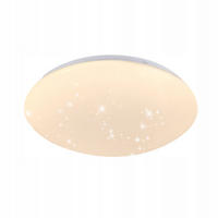 LED-DECKENLEUCHTE Iris 25.2/25.2/6.2 cm - Weiß, Kunststoff (25.2/25.2/6.2cm) - Nettlife