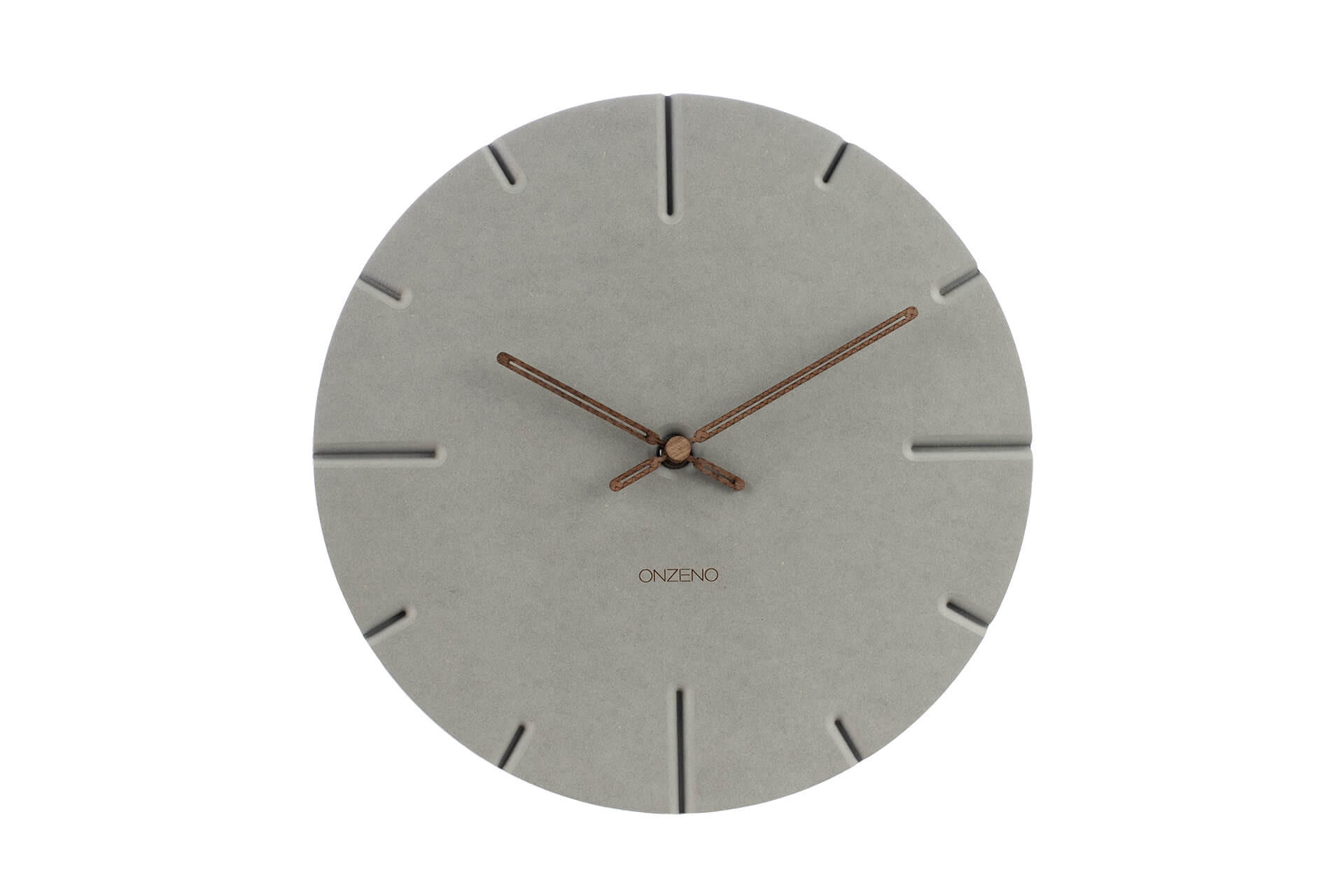 WANDUHR Design Grau 29/29 cm - Grau, Holzwerkstoff (0.6/29/1cm) - ONZENO