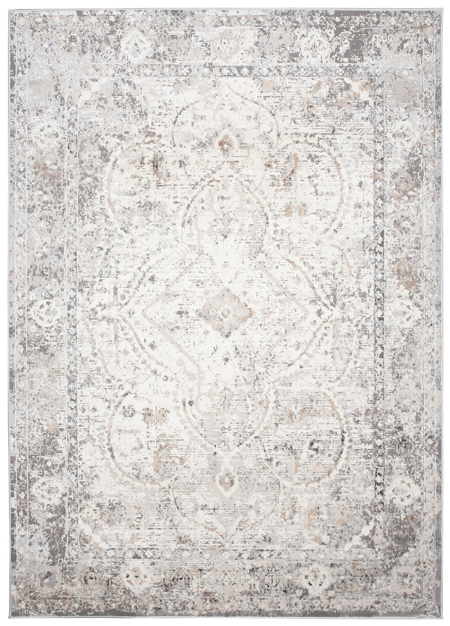 Tapiso Teppich Grau 160x220 cm