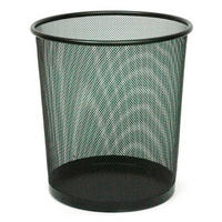 PAPIERKORB Aus Metall 19 Liter Schwarz - Schwarz, Metall (29.5/34.5/29.5cm) - PROREGAL