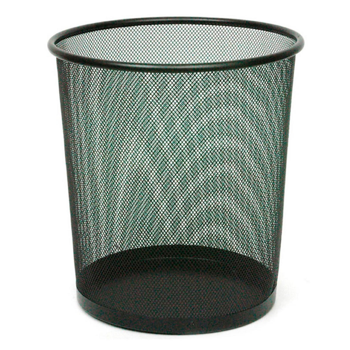 PAPIERKORB Aus Metall 19 Liter Schwarz - Schwarz, Metall (29.5/34.5/29.5cm) - PROREGAL