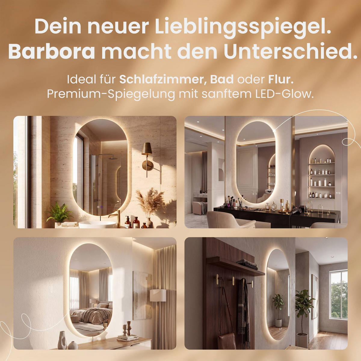 BADEZIMMERSPIEGEL flach 60/3/90 cm Glas Klarglas - Klar, Glas (60/90/3cm) - CLP