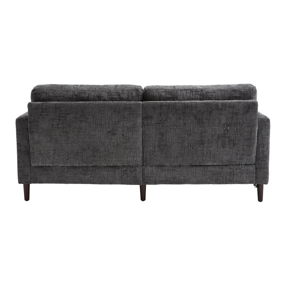 SOFA 2-Sitzer 175/83/78 cm Grau - Grau, Textil (83/78/175cm)