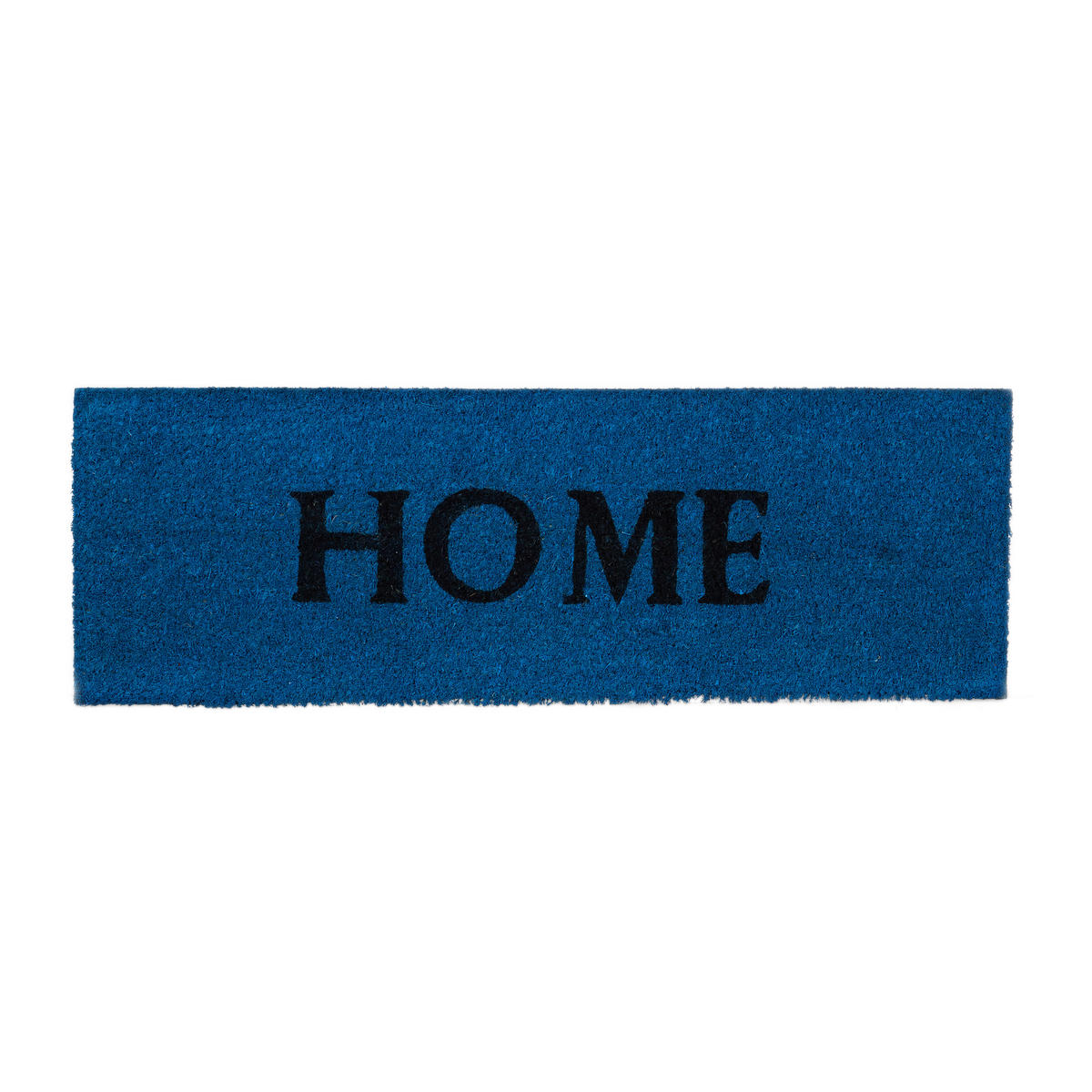FUSSMATTE - Dunkelblau, Kunststoff/Textil (75/25cm) - Relaxdays