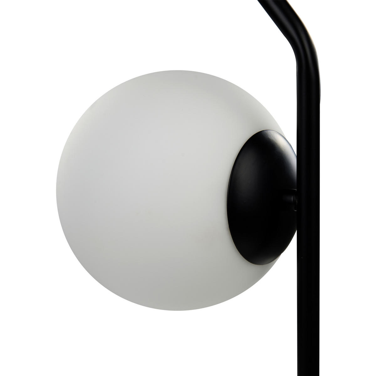 TISCHLAMPE Wapiti 19/15/47 cm - Weiß, Glas (19/15/47cm) - Beliani