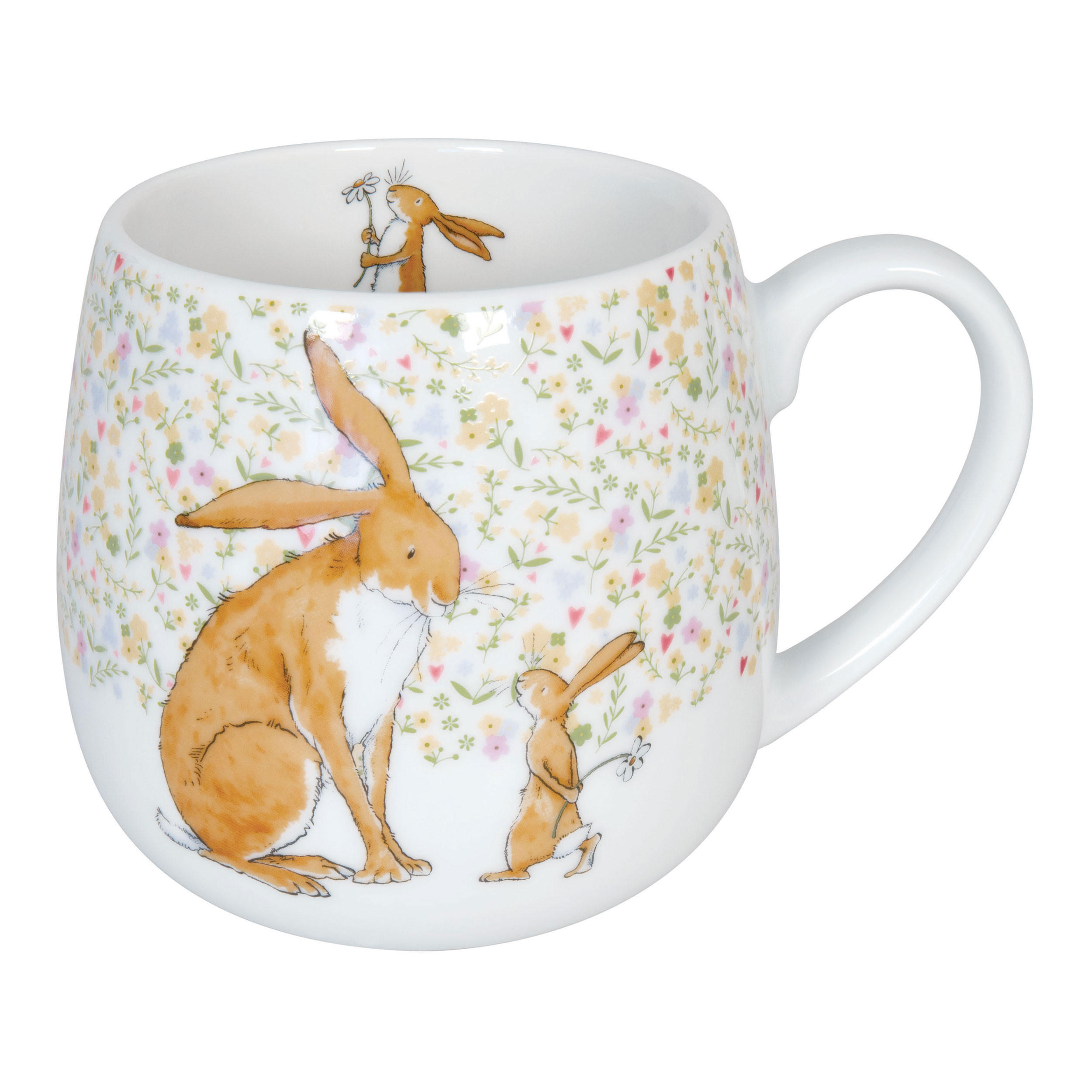 KUSCHELBECHER Rate mal wie lieb ich Dich hab - Naturfarben, Keramik (0.42L) - Könitz