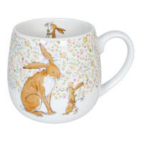 KUSCHELBECHER Rate mal wie lieb ich Dich hab - Naturfarben, Keramik (0.42L) - Könitz