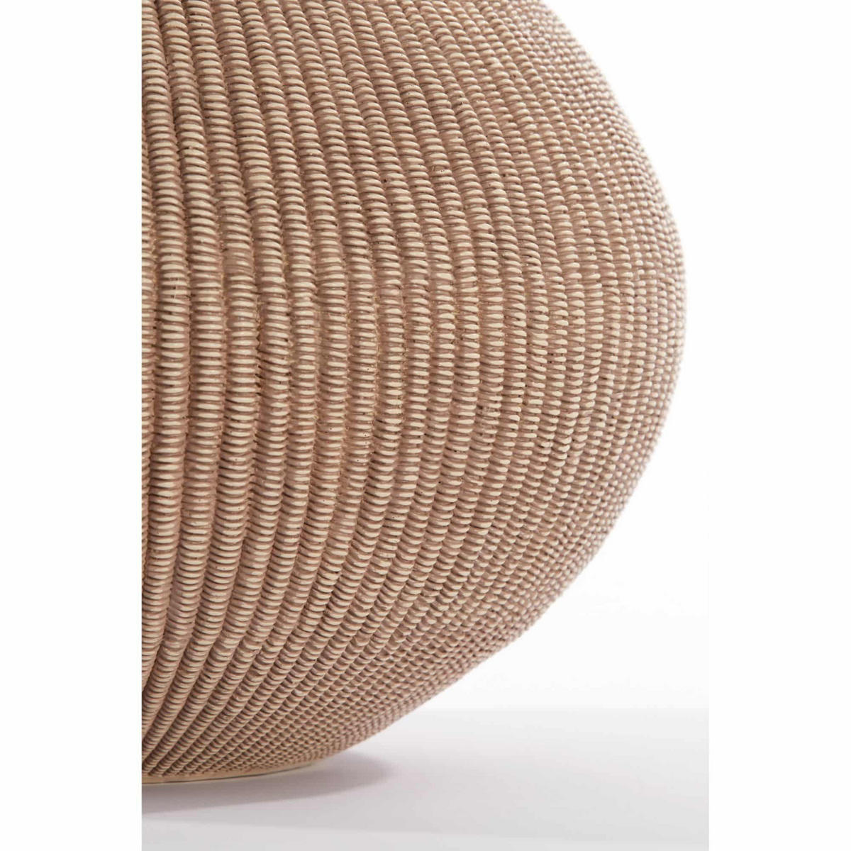 VASE Valerie Braun 35/35/26.5 cm - Braun, Kunststoff (26.5cm) - Light & Living