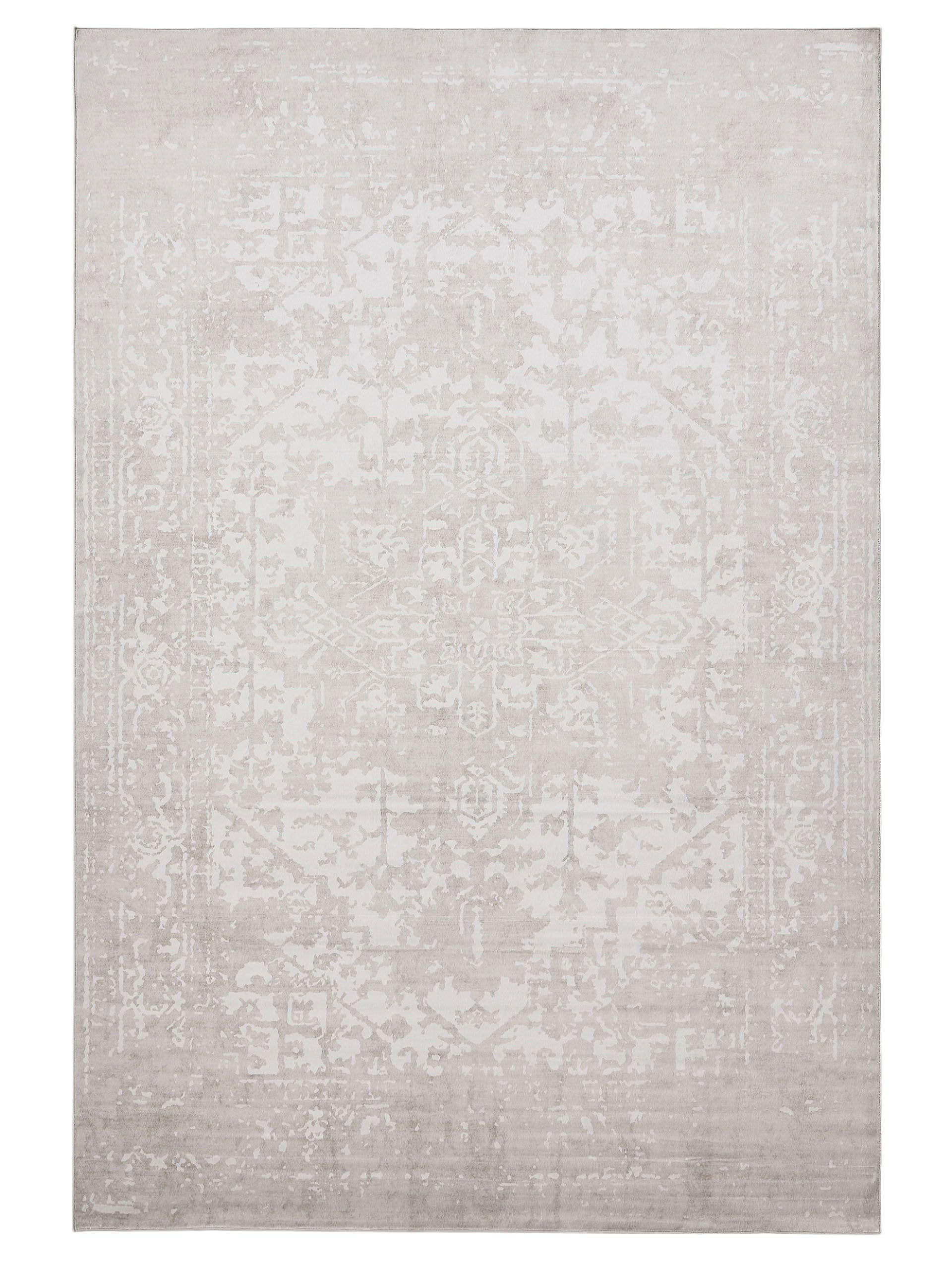 VINTAGE-TEPPICH Miray waschbar 120/170 cm - Taupe, Kunststoff (120/170cm) - benuta Nest