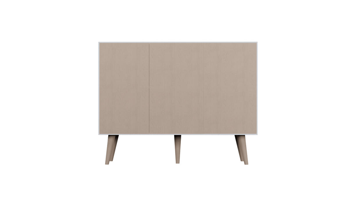 KOMMODE Toronto 39,9/95,5/120 - Weiß, Holzwerkstoff (40/96/120cm) - RAUMHIRSCH FURNITURE