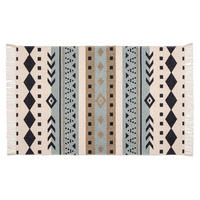 BADTEPPICH Kasi 50/80 cm - Multicolor, Naturmaterialien (50/80cm)