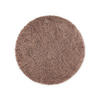 RUNDE BADEMATTE Florenz - Hellbraun, Textil (56/56cm) - WohnDirect