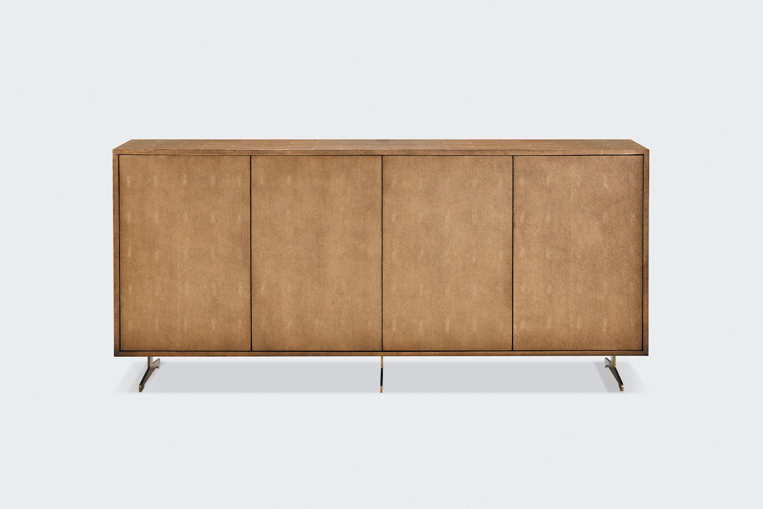 SIDEBOARD GALA Gold Holz - Goldfarben, Holz/Metall (180/85/40cm) - KAWOLA