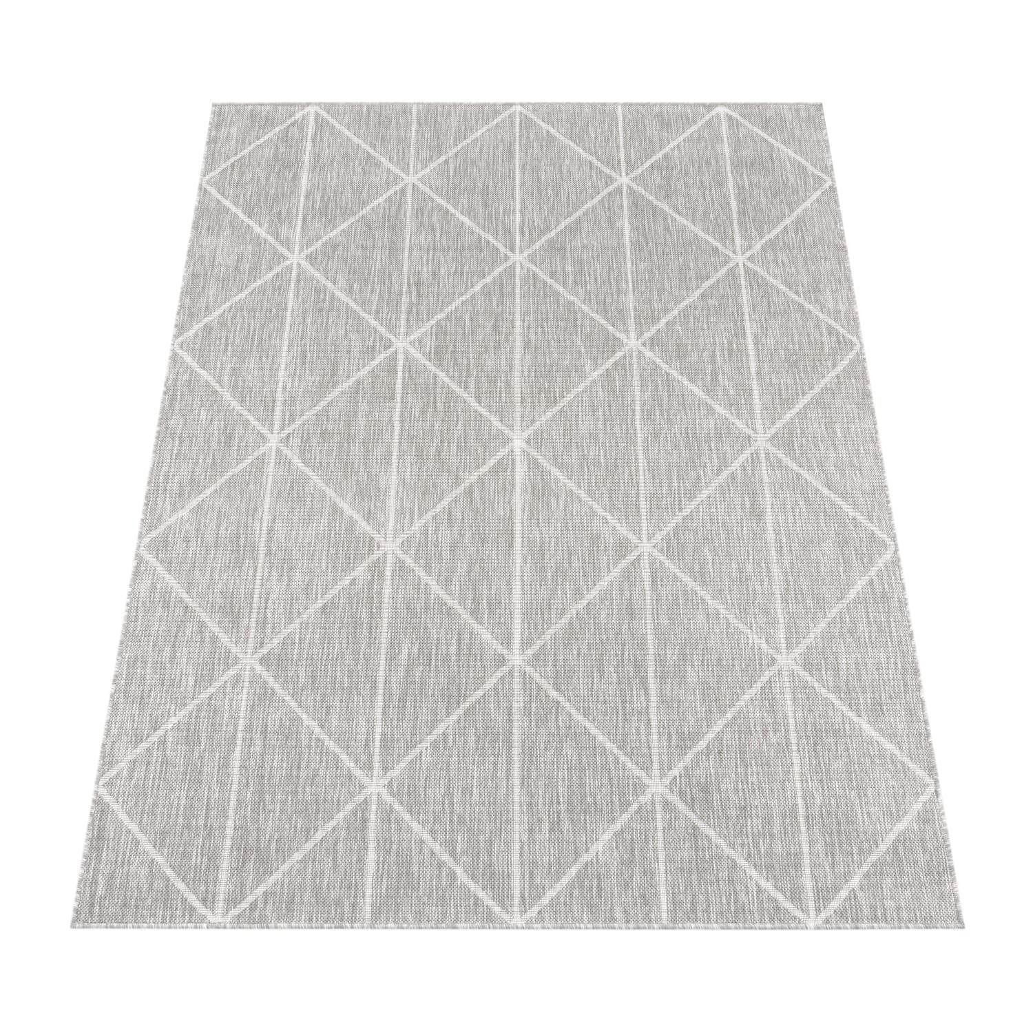 OUTDOORTEPPICH 60/100 cm Modena 221 - Grau, Textil (60/100cm) - Paco Home