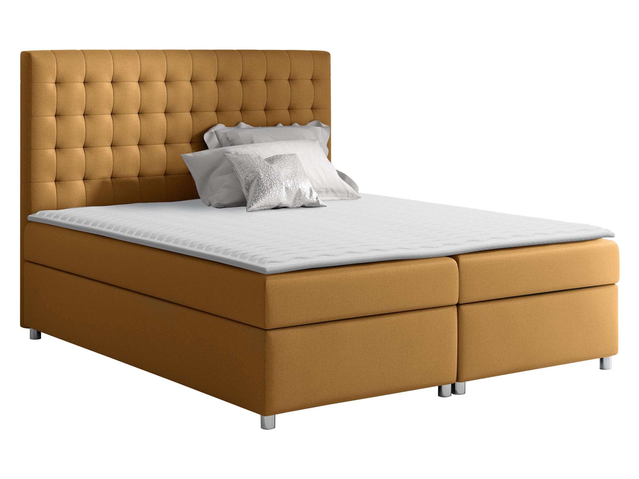 BOXBETT Asti - Braun, Holz (140/200cm) - MIRJAN24