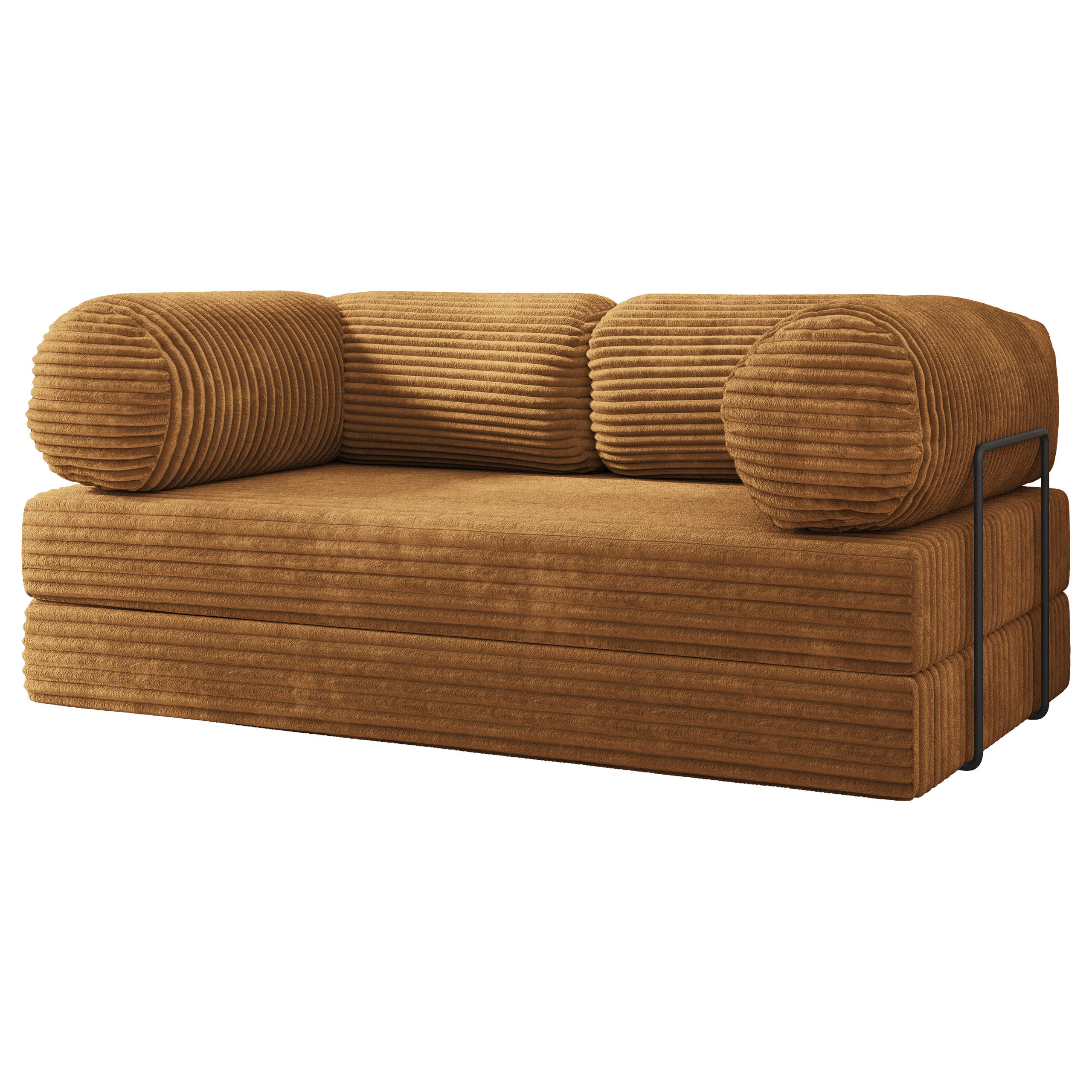 Masseno Bettsofa Orange 170x68x80 cm