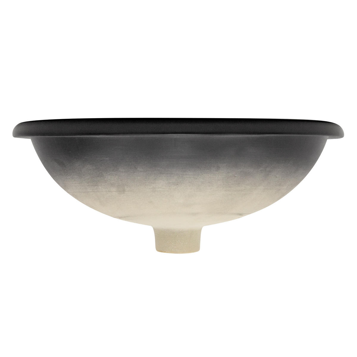 WASCHBECKEN - Schwarz, Keramik (40.5/19.5/49cm) - ML-DESIGN