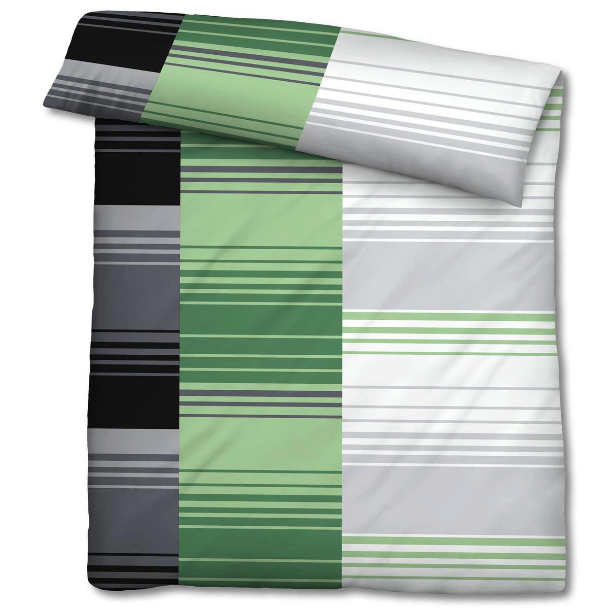 BETTWÄSCHE 135x200 cm - Weiß, Textil (135/200cm)
