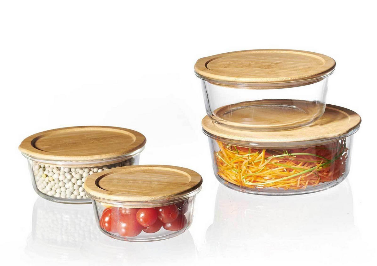 VORRATSDOSE Esperanza transparent 1250 ml - Transparent, Glas (19/7/19cm) - Ritzenhoff Breker