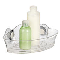 ECKABLAGE VENTOSA, transparent, Kunststoff - Transparent, Kunststoff (18/6.5/18cm) - bremermann