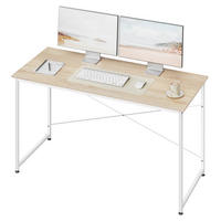 SCHREIBTISCH 100x50cm Light Oak - Eichefarben, Holzwerkstoff/Metall (50/100/75cm) - Kaket