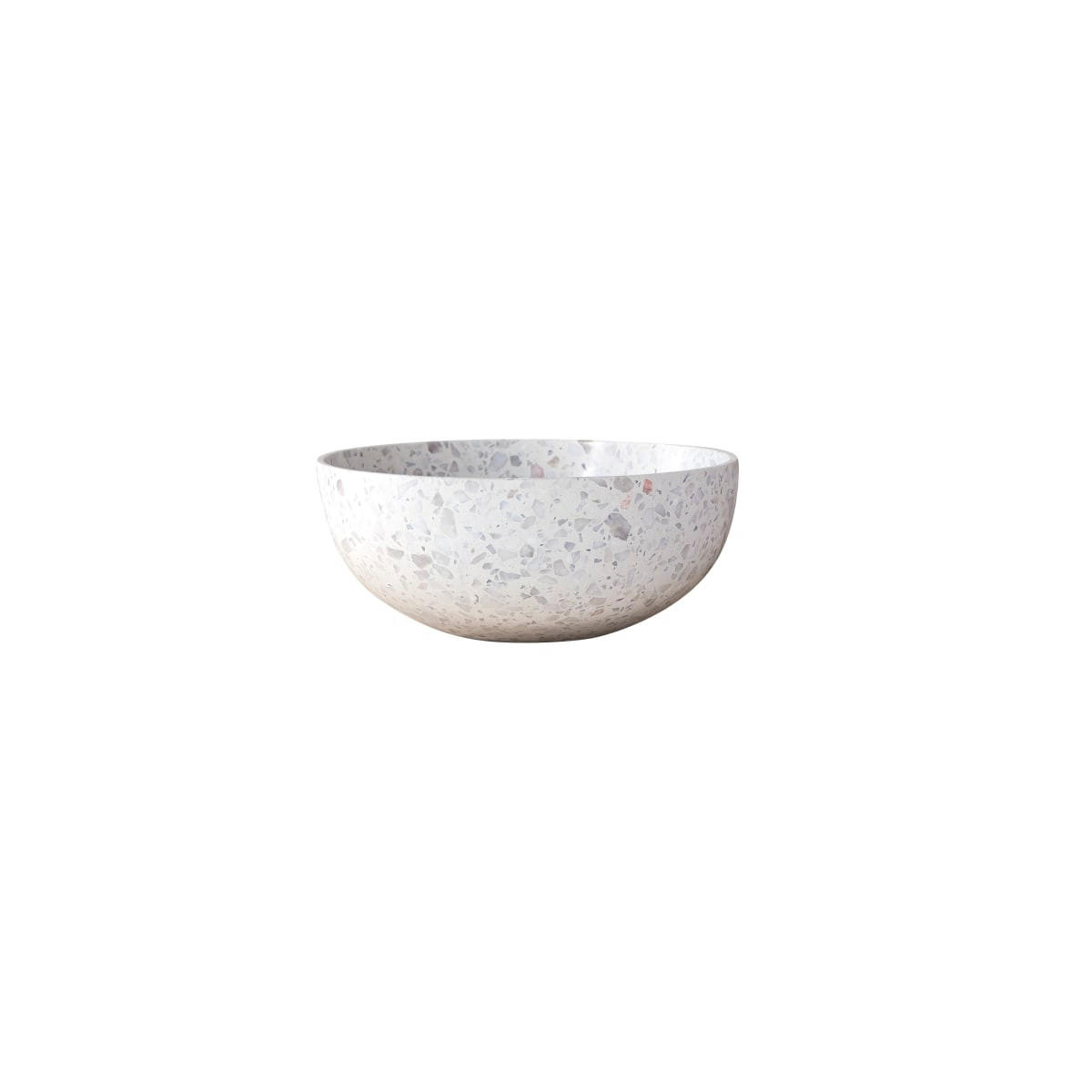 WASCHBECKEN Elea Beige aus Premium-Terrazzo - Beige, Stein (32/13/32cm) - Tikamoon