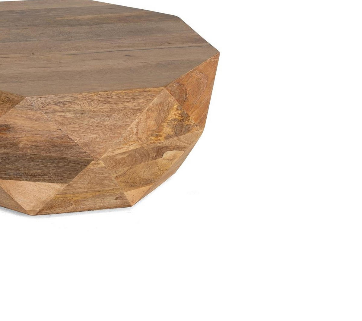 COUCHTISCH aus Mangoholz - Braun, Holz (80/80/37cm) - Giner y Colomer
