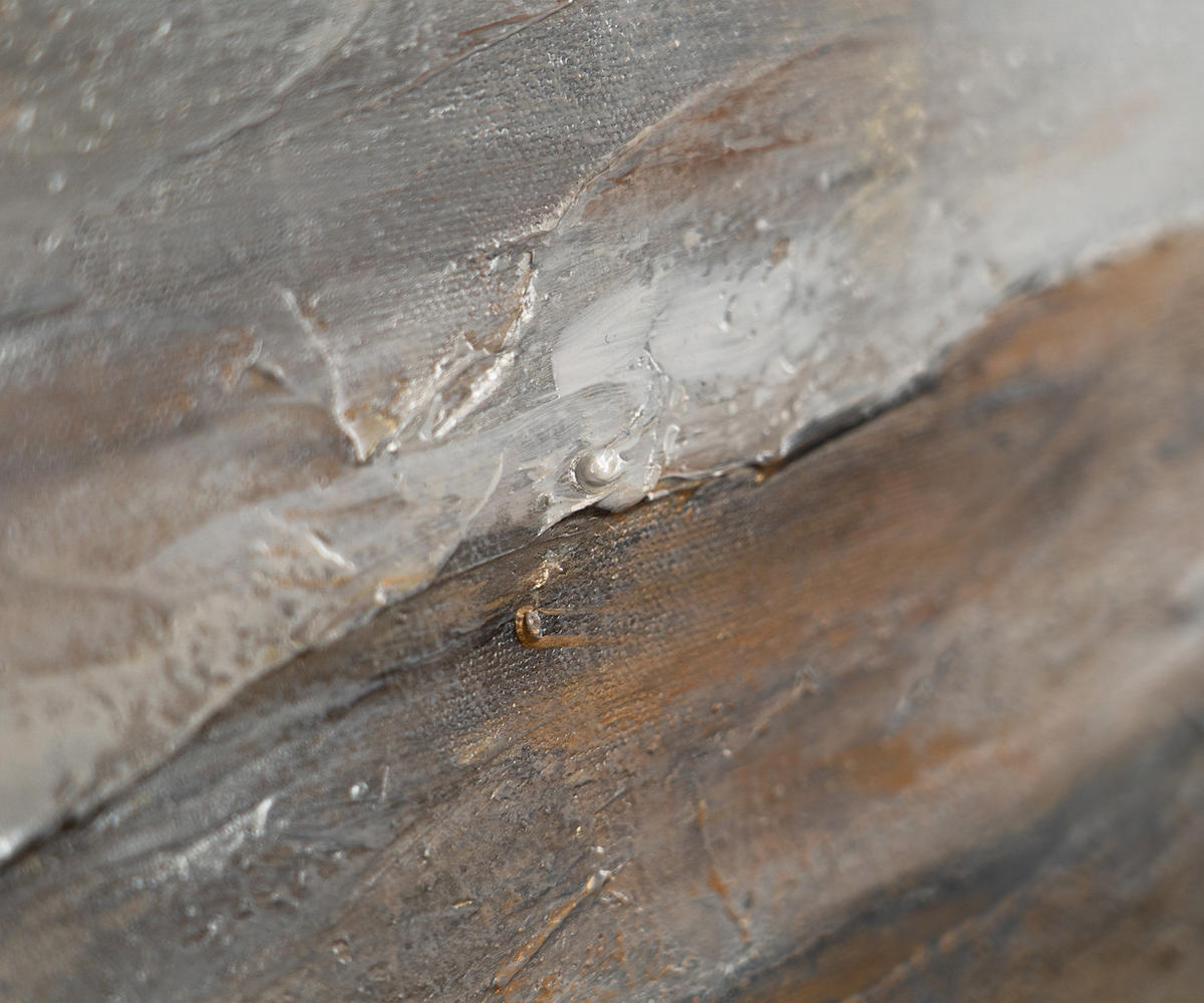 GEMÄLDE Meeresleuchten Schattenfugenrahmen Beige 140x100 cm - Beige, Holz (140/100cm) - YS-art gallery