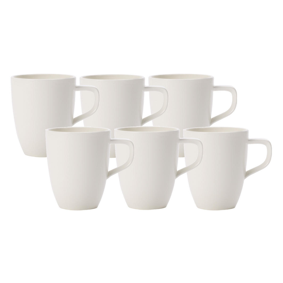 KAFFEEBECHER Artesano Original weiß 380 ml 6er Set - Weiß, Keramik (0.38L) - Villeroy & Boch