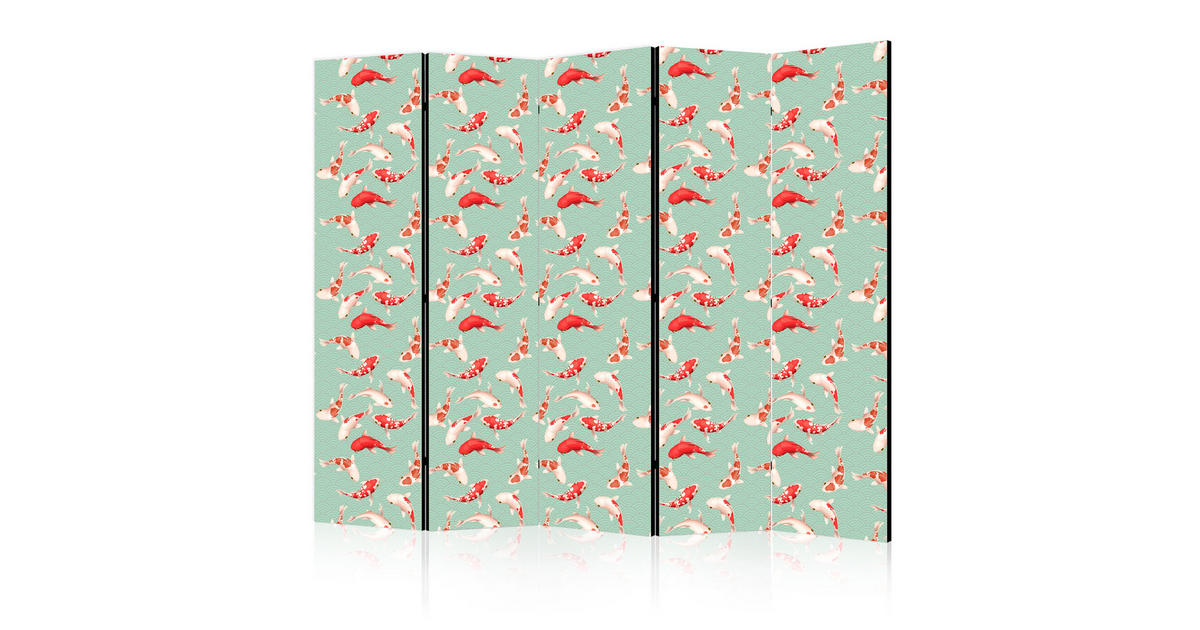 Muralo PARAVENT Akustik 5-tlg 225x172 cm Koi Fische jetzt nur online ...
