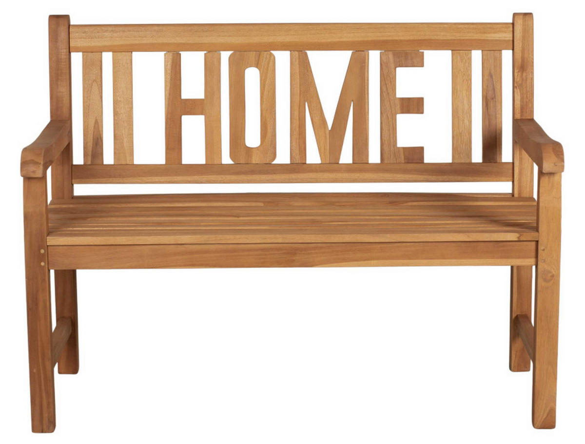 GARTENBANK Home - Naturfarben, Holz (120/94/60cm) - Mr. Deko