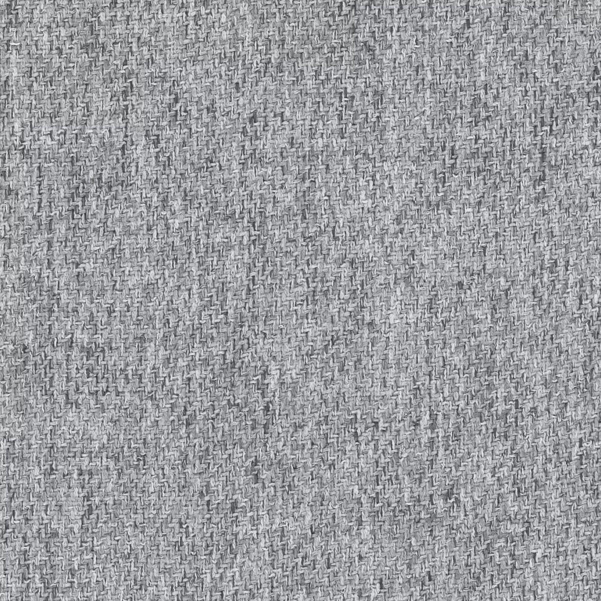 ECKSOFA TRAMA Hellgrau Geflochtener Stoff mit Schlaffunktion - Hellgrau, Holz (200/143cm) - MASSENO