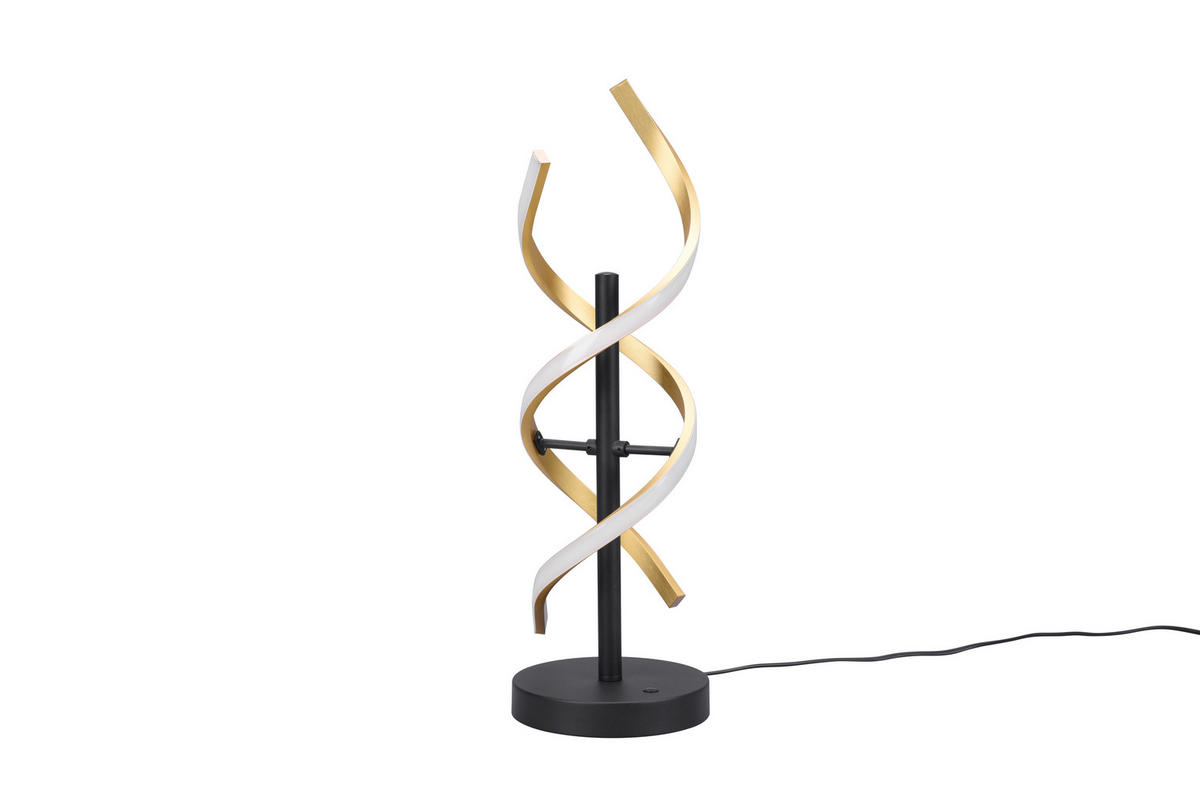TISCHLAMPE SEQUENCE - Gold - 16/16/48.5 cm - Goldfarben, Kunststoff (16/16/48.5cm) - Trio Leuchten