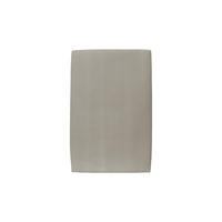 KOPFTEIL gepolstertes – taupefarbener Samtstoff - 90 cm - Taupe/Beige, Holz (90/120/10cm) - Sommeil de Plomb