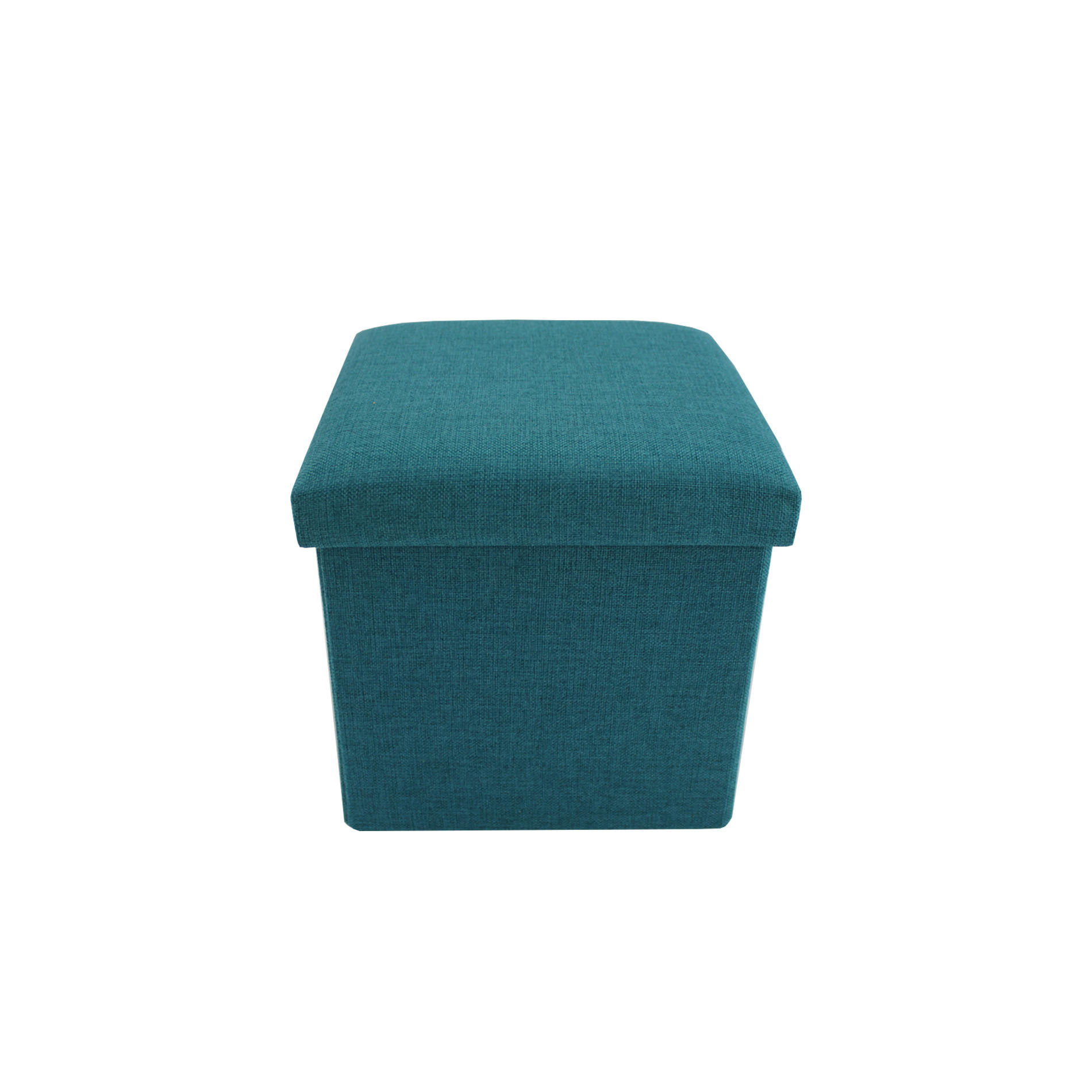 FUSSHOCKER Türkis 30/30/30 cm - Türkis, Textil (30/30/30cm) - Mobili Rebecca