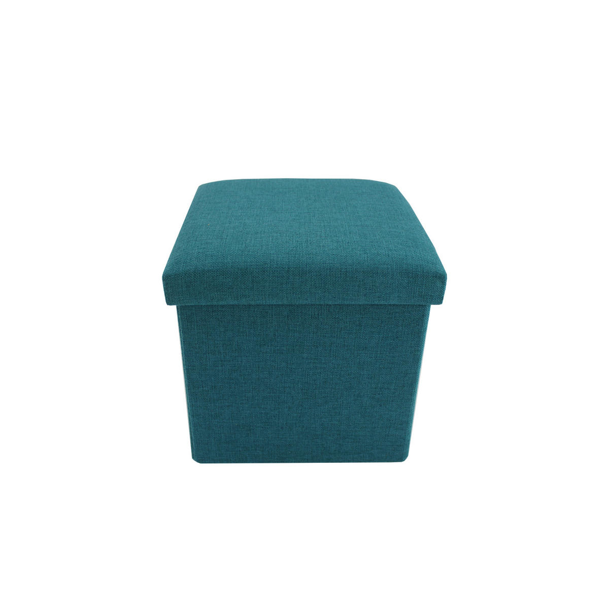 FUSSHOCKER Türkis 30/30/30 cm - Türkis, Textil (30/30/30cm) - Mobili Rebecca
