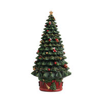 DEKOFIGUR Led CRISP, 50 x 25 cm, Grün, Beleuchtet Weihnachtsfigur, Weihnachtsdeko, Deko Wohnzimmer, Winter Christmas, XMAS Geschenk - Grün, Kunststoff (25/50/25cm) - home&you