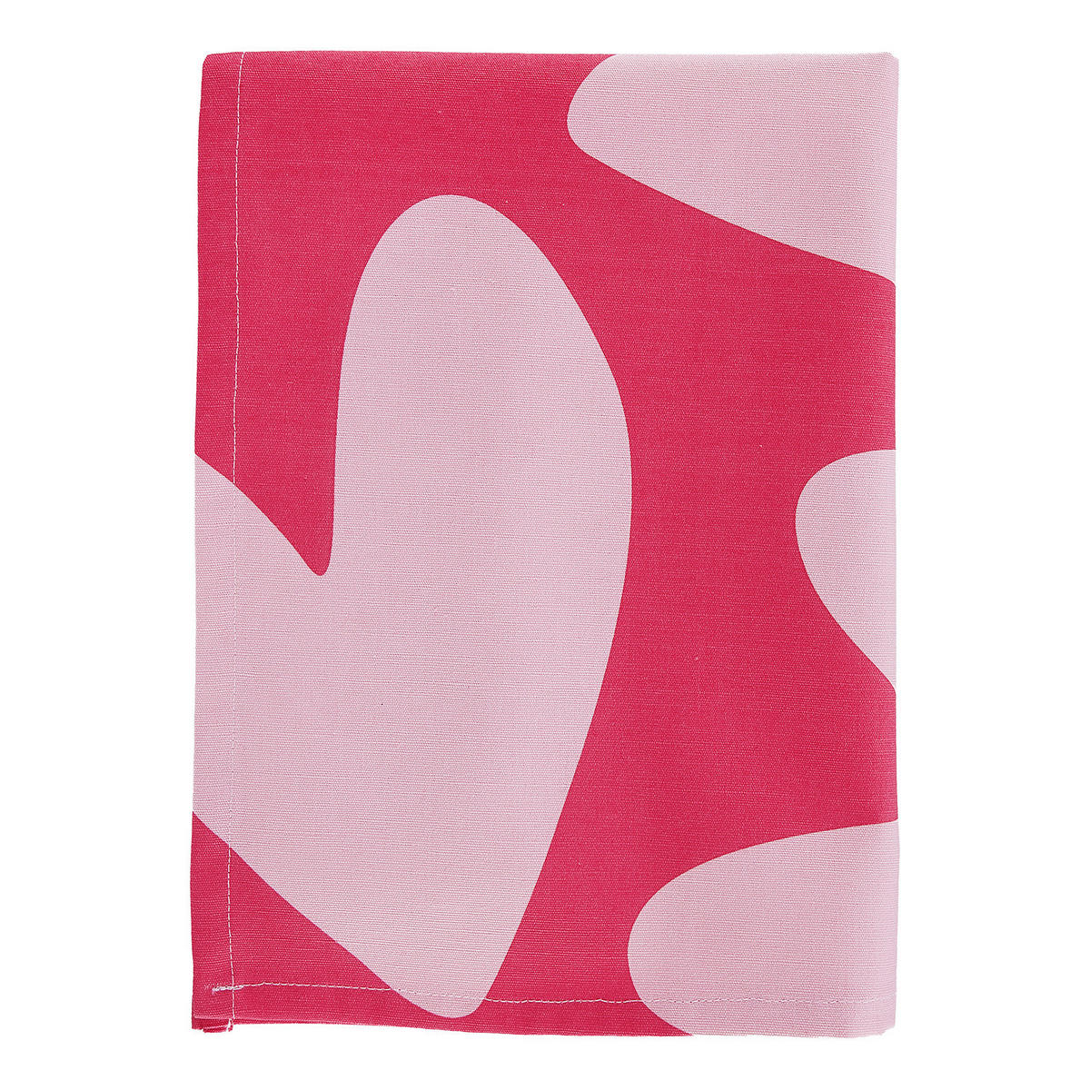 GESCHIRRTUCH Peanuts Herzen - Rot, Textil (38/54cm) - Butlers