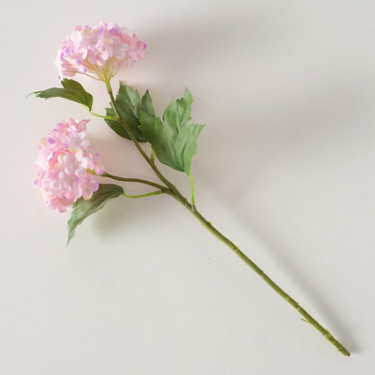 HORTENSIE mit Stiel 13,5/7/35 cm - Rosa, Kunststoff (35cm) - Boltze Home