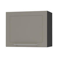 KLAPPHÄNGESCHRANK Kvantum W8/60 Beige Matt / Schwarz Matt 60 / 32,5 / 50cm - Beige/Schwarz, Holz/Holzwerkstoff (60/50/32.5cm) - Feldmann-Wohnen