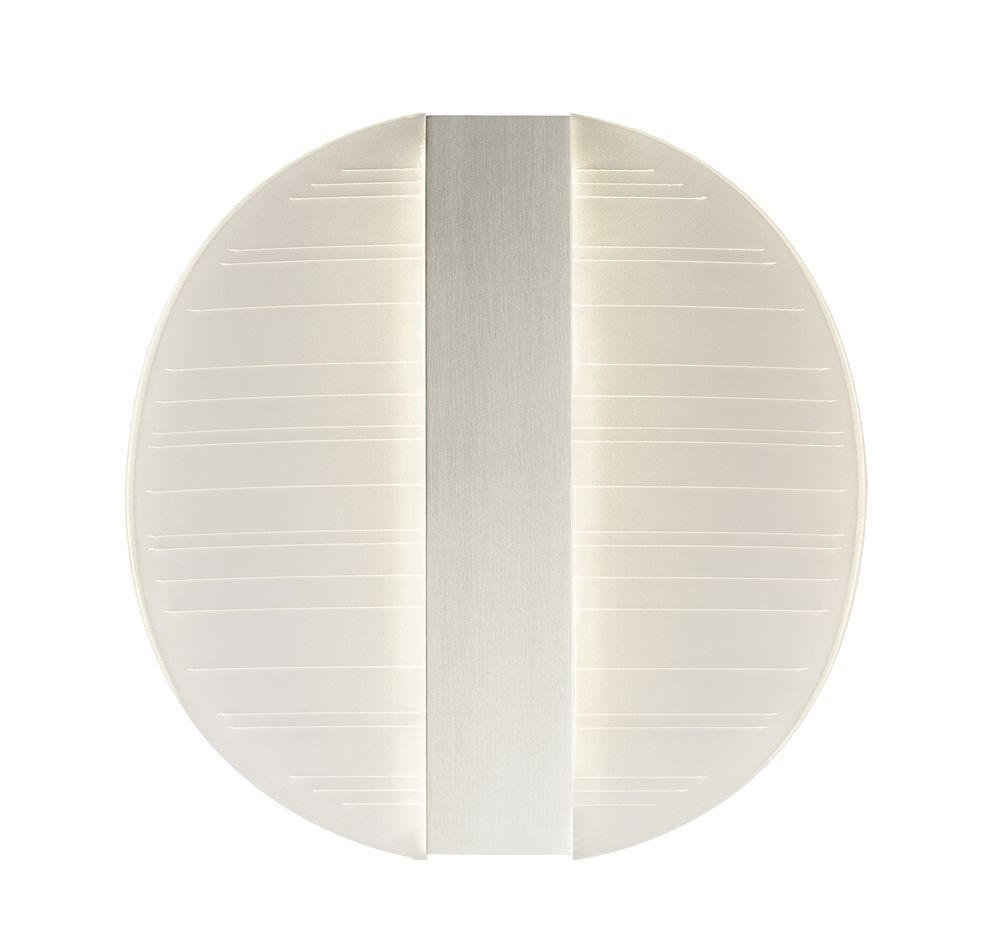 LED WANDLEUCHTE Metall Silber - Silberfarben, Metall (16/6.5/16cm) - Globo Lighting