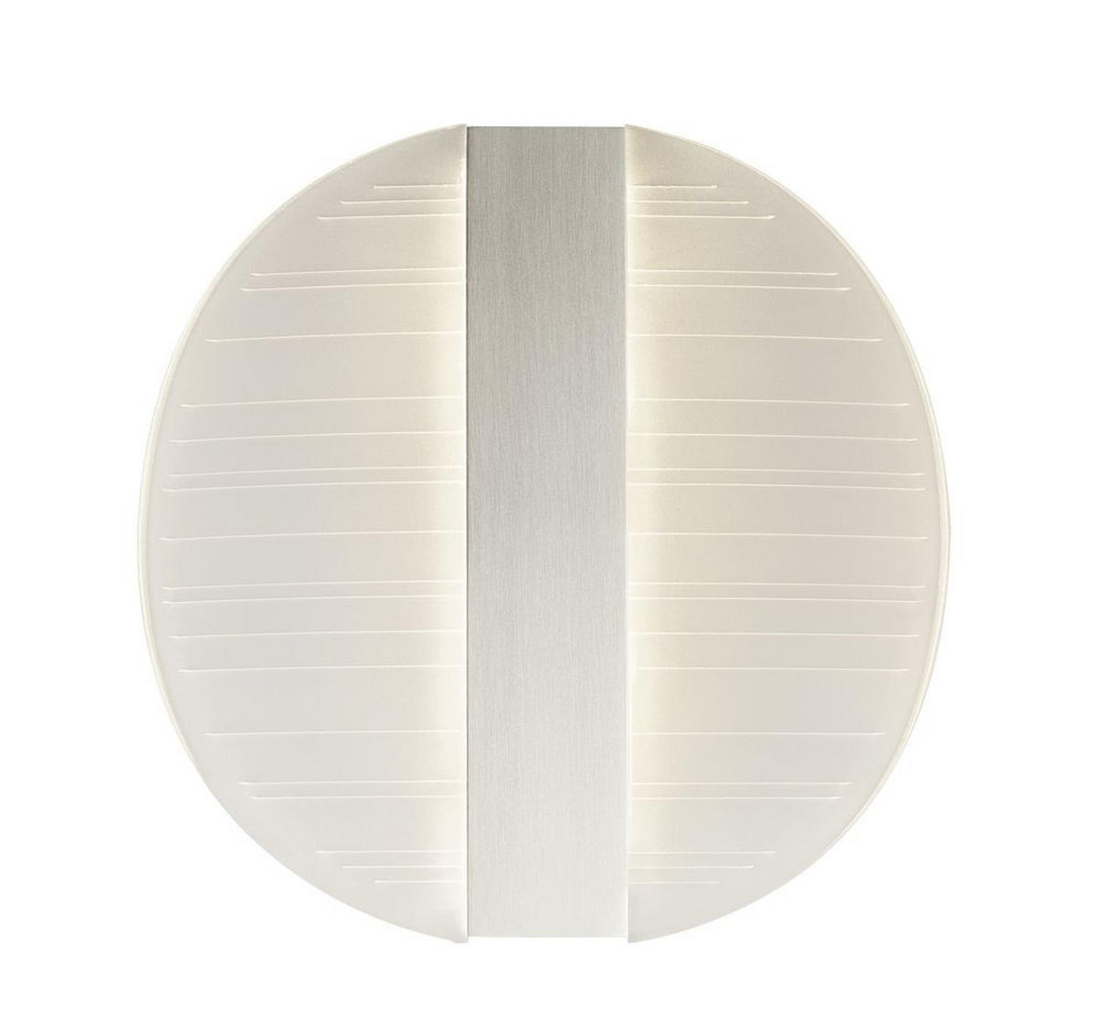 LED WANDLEUCHTE Metall Silber - Silberfarben, Metall (16/6.5/16cm) - Globo Lighting