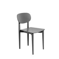 STUHL aus massivem Buchenholz in warmes grau SANDRO - Grau, Holz (43/80/50cm) - RNT By Really Nice Things