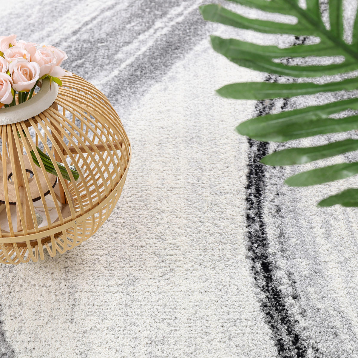 KURZFLORTEPPICH 230/320 cm Fiesta 127 - Grau, Textil (230/320cm) - Paco Home