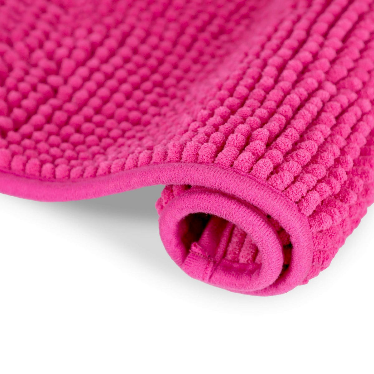 BADEMATTE PARIS - Pink, Textil (45/45cm) - WohnDirect