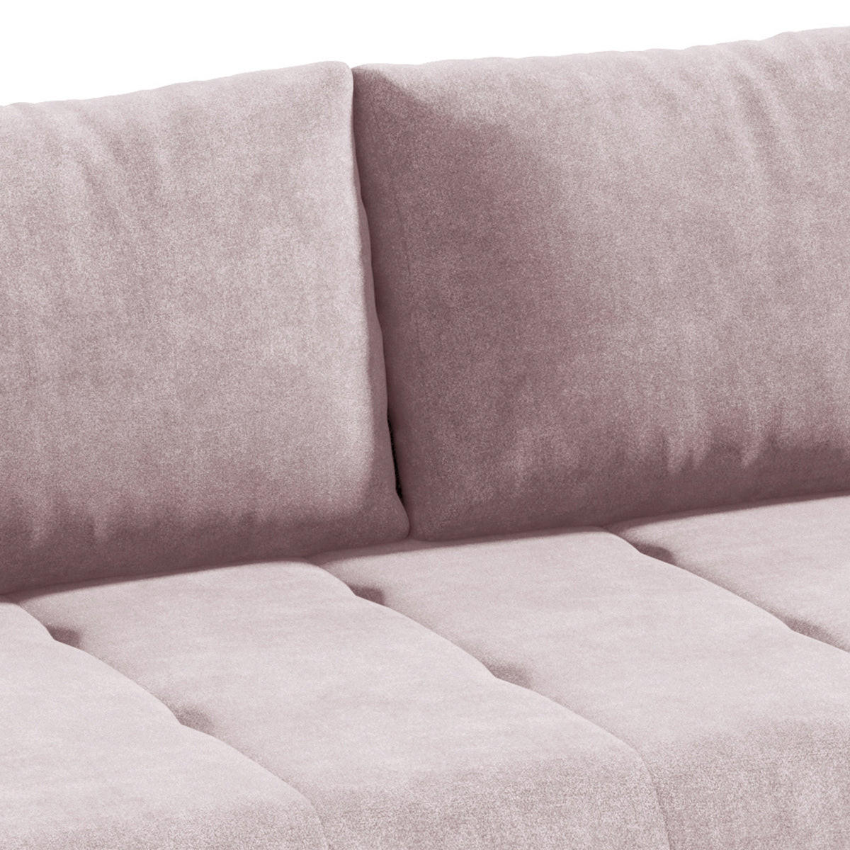 SCHLAFSOFA Jonas 3 Sitzplätze Lila - Rosa, Holzwerkstoff (240/85/110cm) - Petits-meubles